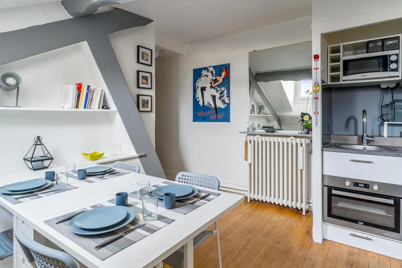 Apartament Lovely Studio 5 Min Away From The Louvre Museum - Welkeys Paryż